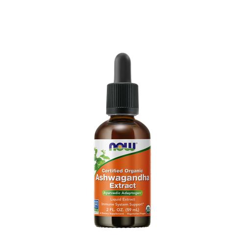 Now Foods Ashwagandha Extract Liquid, Organic (59 ml)