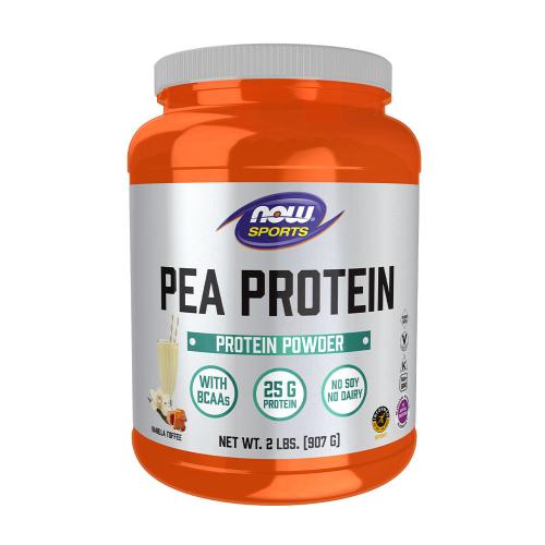Now Foods Pea Protein, Vanilla Toffee Powder (907 g)
