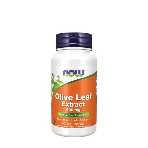 Now Foods Olive Leaf Extract 500 mg (60 Veg Capsules)