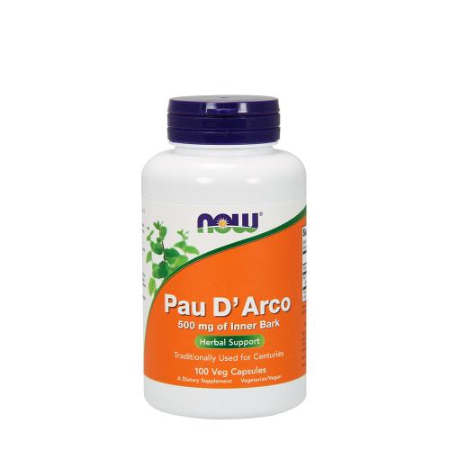 Now Foods Pau D' Arco 500 mg (100 Veg Capsules)
