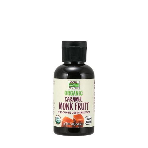 Now Foods Organic Liquid Monk Fruit  (53 ml, Caramel)