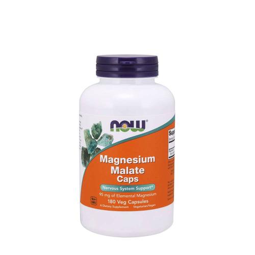 Now Foods Magnesium Malate Caps (180 Veg Capsules)