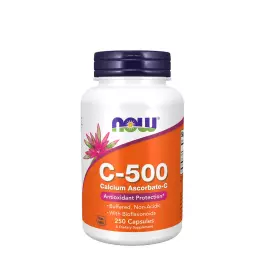   Now Foods Vitamin C-500 Calcium Ascorbate-C (250 Veg Capsules)