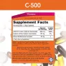 Now Foods Vitamin C-500 Calcium Ascorbate-C (250 Veg Capsules)