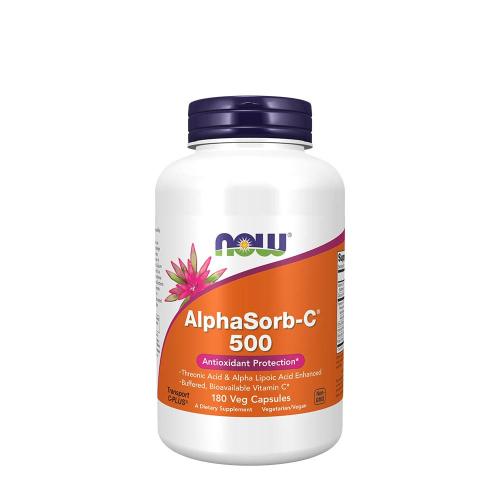 Now Foods AlphaSorb-C™ 500  (180 Veg Capsules)