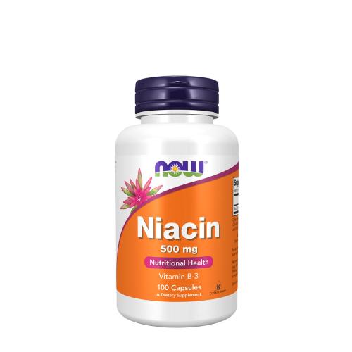 Now Foods Niacin 500 mg (100 Capsules)