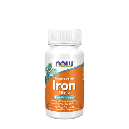 Now Foods Iron 36 mg Ferrochel(R) (90 Capsules)