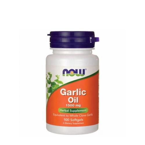 Now Foods Garlic Oil 1500 mg  (100 Softgels)