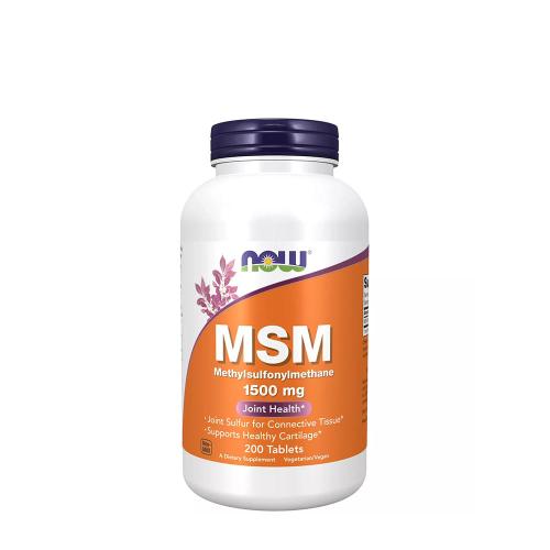 Now Foods MSM 1500 mg (200 Tablets)