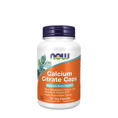 Now Foods Calcium Citrate  (120 Veg Capsules)