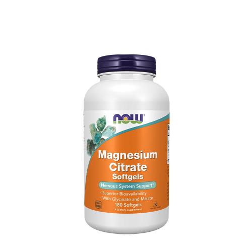 Now Foods Magnesium Citrate 134mg (180 Softgels)