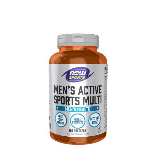 Now Foods Men's Active Sports Multi (180 Softgels)