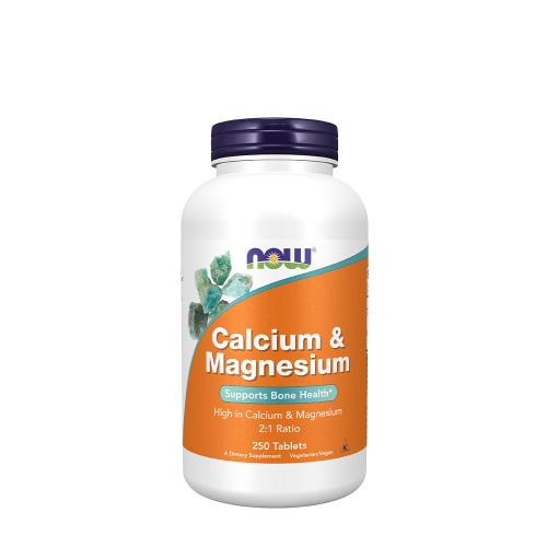 Now Foods Calcium & Magnesium (250 Tablets)