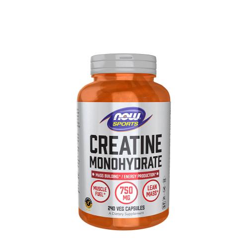 Now Foods Creatine Monohydrate 750 mg (240 Veg Capsules)