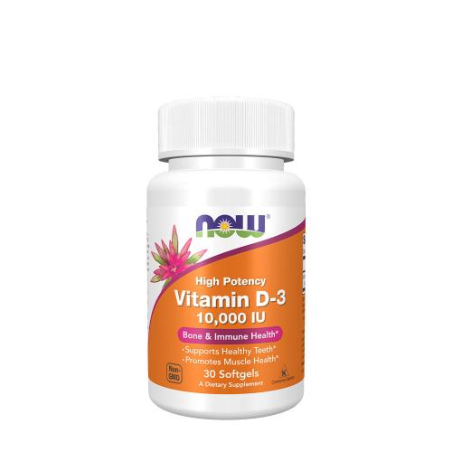 Now Foods Vitamin D-3 10,000 IU (30 Softgels)