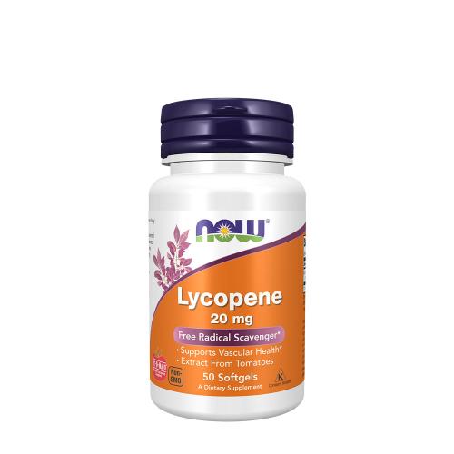 Now Foods Lycopene 20 mg (50 Softgels)