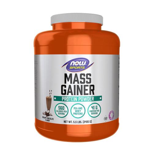 Now Foods Mass Gainer Powder (2495 g, Creamy Chocolate)