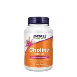 Now Foods Choline 300 mg Veg Capsules (100 Veg Capsules)