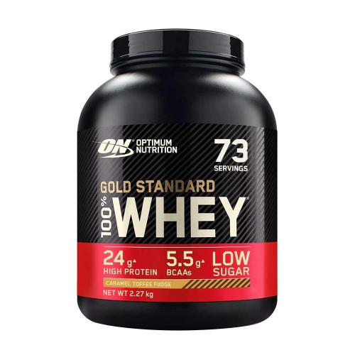 Optimum Nutrition Gold Standard 100% Whey™ (2.27 kg, Caramel Toffe Fudge)