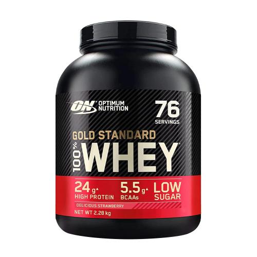 Optimum Nutrition Gold Standard 100% Whey™ (2.27 kg, Delicious Strawberry)