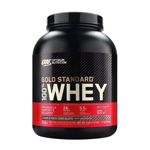 Optimum Nutrition Gold Standard 100% Whey™ (2.27 kg, Double Rich Chocolate)