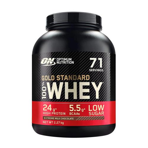 Optimum Nutrition Gold Standard 100% Whey™ (2.27 kg, Extreme Milk Chocolate)