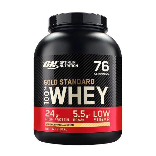 Optimum Nutrition Gold Standard 100% Whey™ (2.27 kg, French Vanilla Créme)