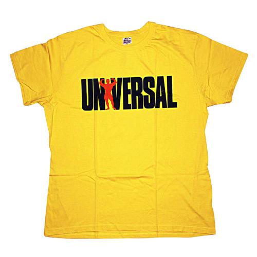 Universal Nutrition USA 77 T-shirt  (XL, Yellow)