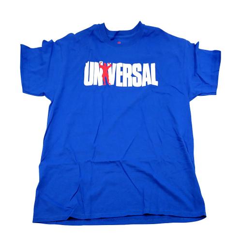 Universal Nutrition USA 77 T-shirt  (XL, Blue)