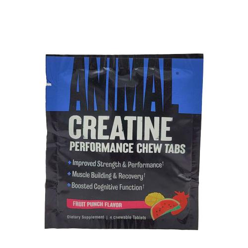 Universal Nutrition Animal Creatine Chews (4 chewable tablets, Fruit Punch)