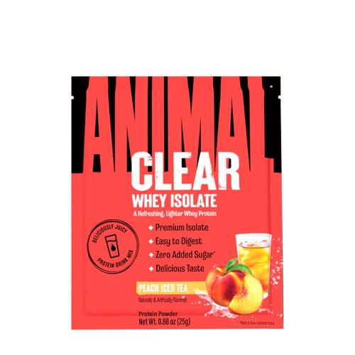 Universal Nutrition Animal Clear Whey Isolate Sample (25 g, Peach Iced Tea)