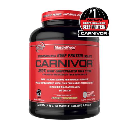 MuscleMeds Carnivor™ 100% Beef Protein (1624 g, Chocolate Peanut Butter)