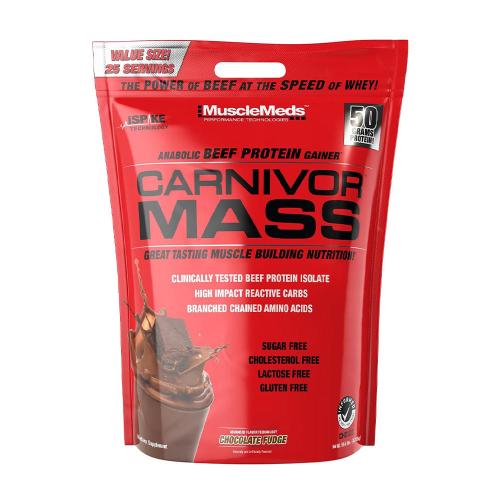 MuscleMeds Carnivor™ Mass 100% Beef Protein Mass Gainer (4725 g, Chocolate Fudge)