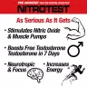 MuscleMeds Nitrotest - 2 in 1 Pre-Workout + Test Booster (474 g, Rocket Pop)