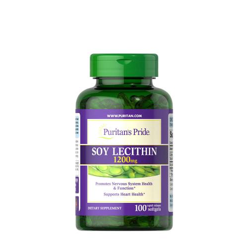 Puritan's Pride Soy Lecithin 1200 mg (100 Softgels)
