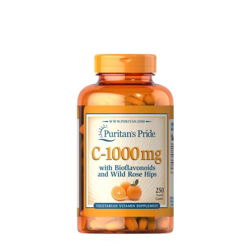 Puritan's Pride Vitamin C-1000 mg with Bioflavonoids & Rose Hips (250 Caplets)