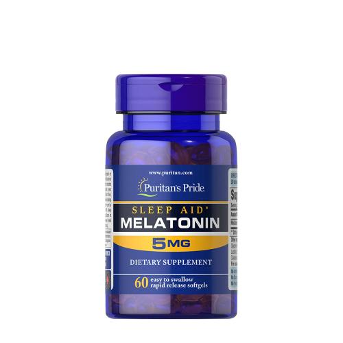 Puritan's Pride Sleep Aid Melatonin 5 mg (60 Softgels)