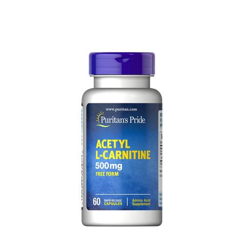 Puritan's Pride Acetyl L-Carnitine 500 mg (60 Capsules)