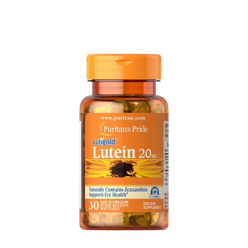Puritan's Pride Lutein 20 mg with Zeaxanthin (30 Softgels)