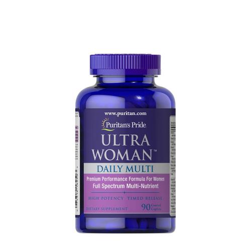 Puritan's Pride Ultra Woman Daily Multi Timed Release (90 Caplets)