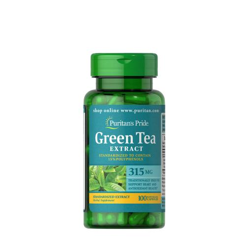 Puritan's Pride Green Tea Standardized Extract 315 mg (100 Capsules)