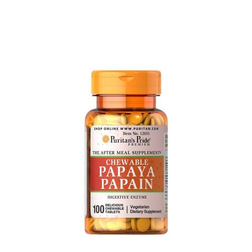 Puritan's Pride Papaya Papain (100 Chewables)