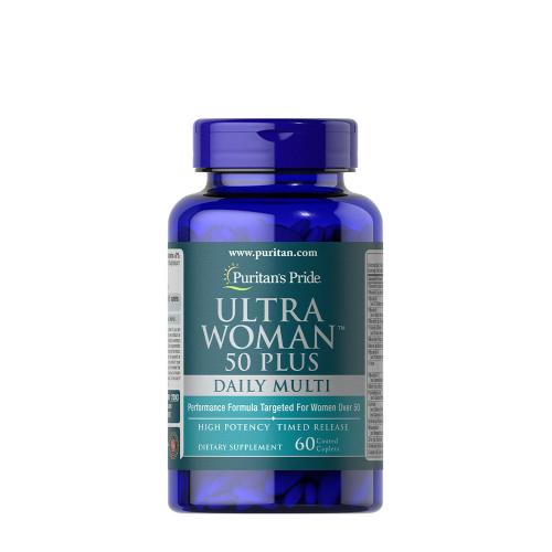 Puritan's Pride Ultra Woman™ 50 Plus Multi-Vitamin (60 Caplets)