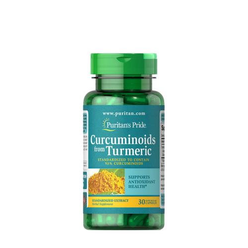 Puritan's Pride Turmeric Curcumin Standardized Extract 500 mg (30 Capsules)