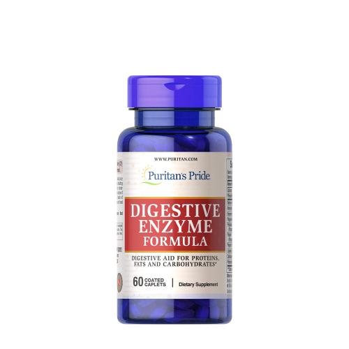 Puritan's Pride Digestive Enzyme Formula (60 Coated Caplets)