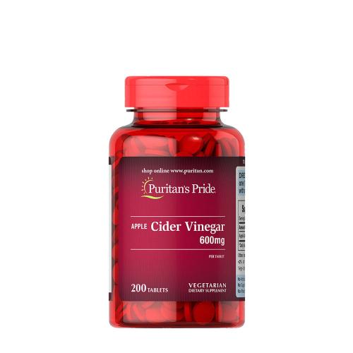 Puritan's Pride Apple Cider Vinegar 600 mg (200 Tablets)