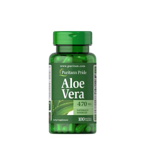 Puritan's Pride Aloe Vera 470 mg (100 Capsules)