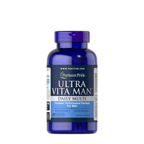 Puritan's Pride Ultra Vita Man™ Time Release (180 Caplets)