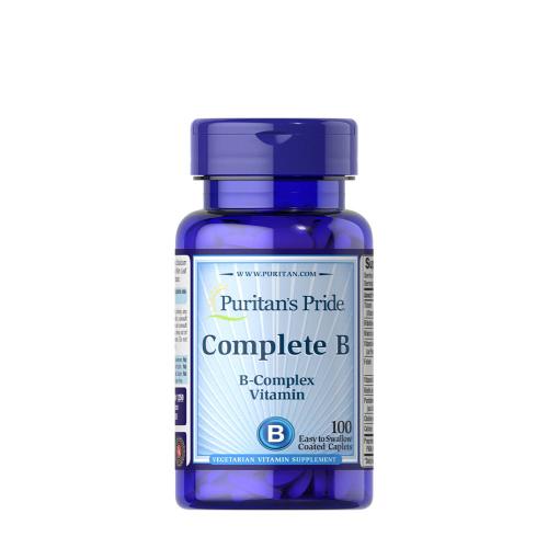 Puritan's Pride Complete B (Vitamin B Complex) (100 Caplets)