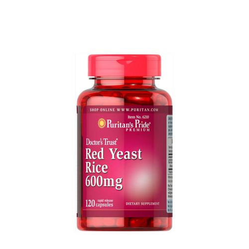 Puritan's Pride Red Yeast Rice 600 mg (120 Capsules)